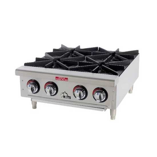 Star Max 602HWF 24" Gas Hot Plate - 2 Burners - LP