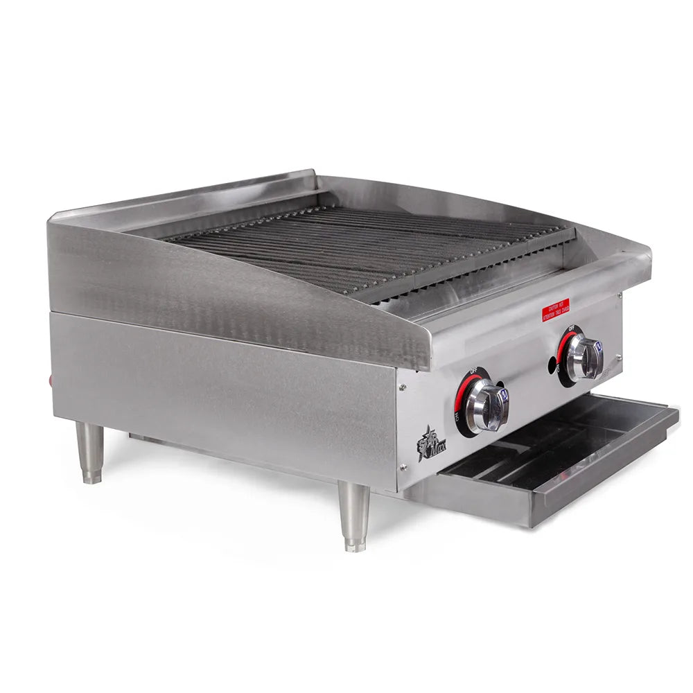 Star 6024CBF 24" Gas Charbroiler - Cast Iron Grate