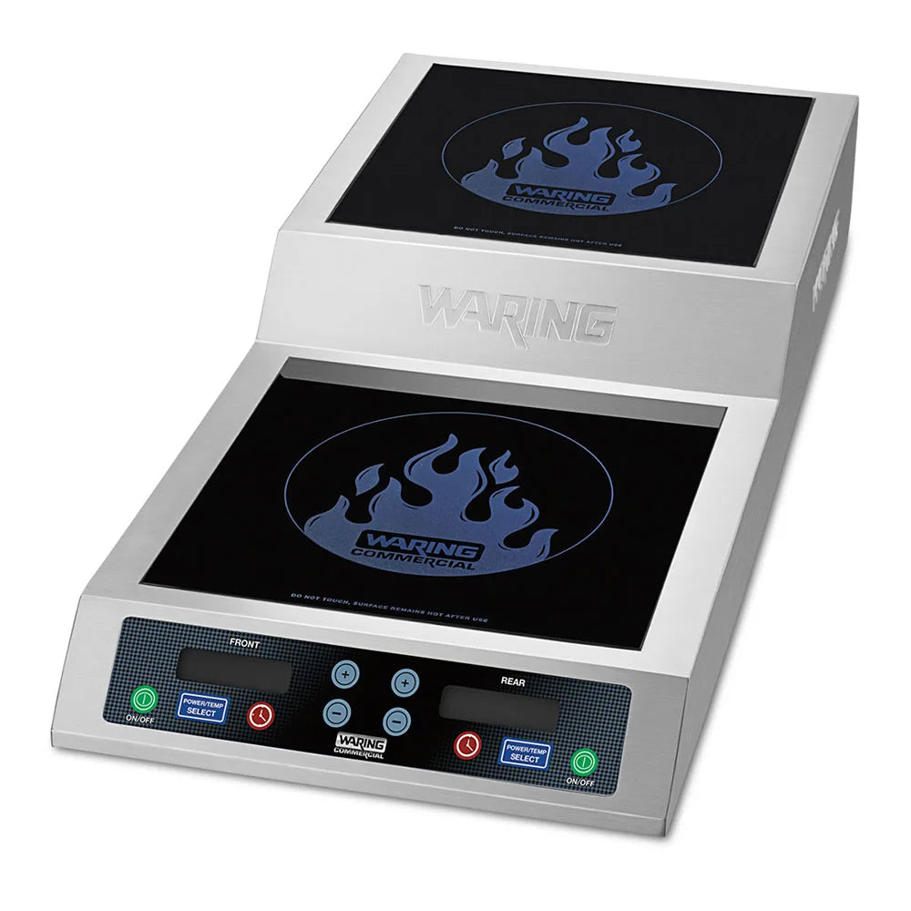 Waring  WIH800 Countertop Induction Cooktop w/ (2) Burners, 208-240v/1ph