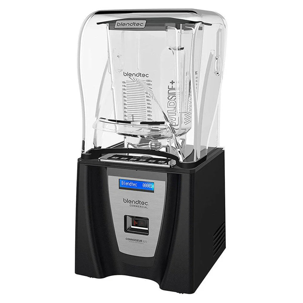 Blendtec C825C11Q-B1GB1A Connoisseur 825 with Sound Enclosure and (2) 75 oz. FourSide Jars