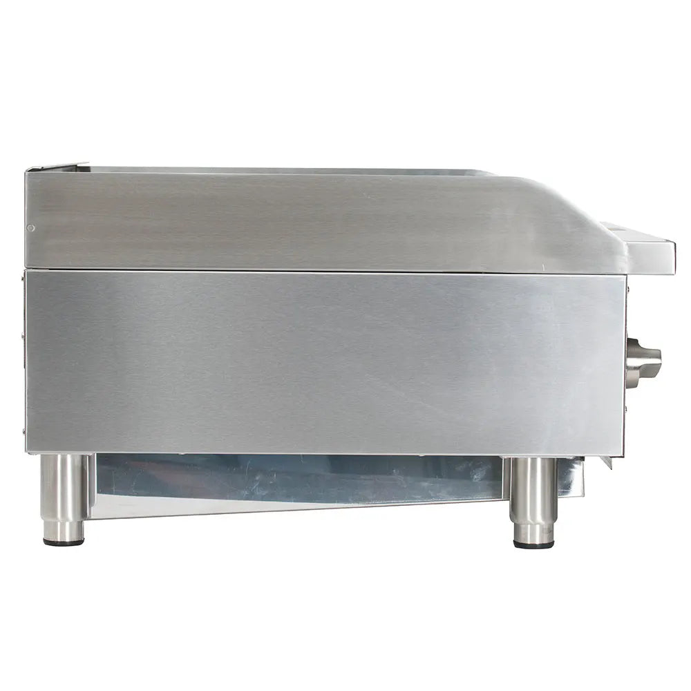 Globe  GCB24G-RK 24" Countertop Gas Charbroiler