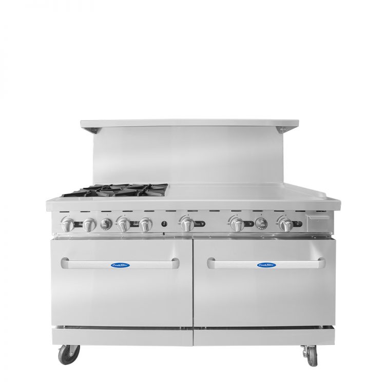 Atosa AGR-4B36GR 60" Commercial Gas Range 4 Burner - NG