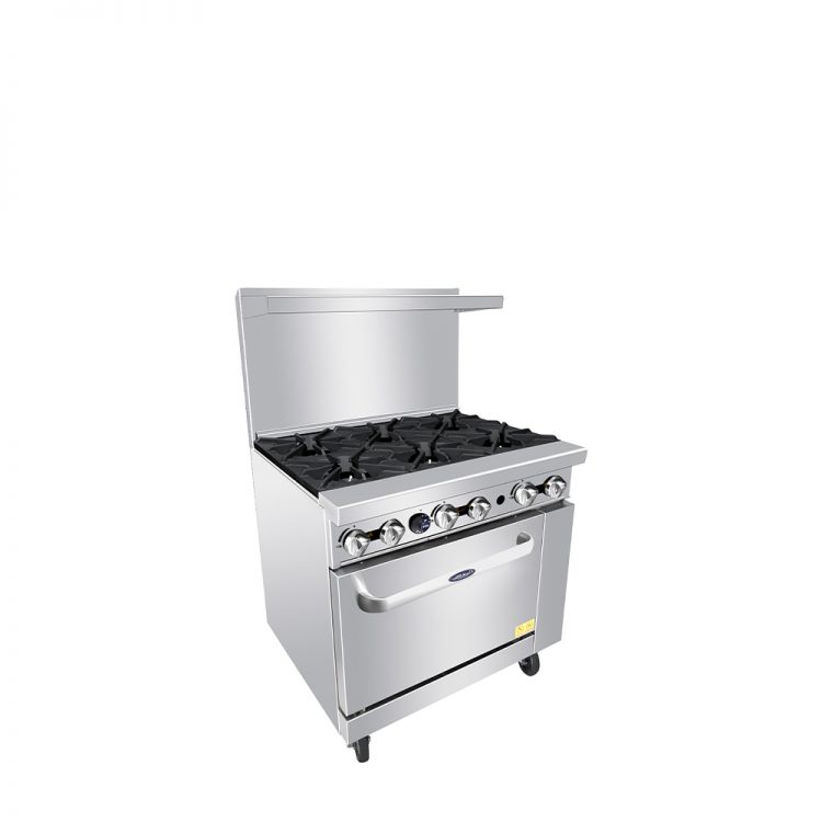 Atosa AGR-6B 36" Gas Range 6 Burner - NG