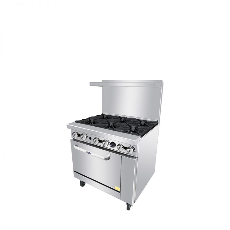 Atosa AGR-6B 36" Gas Range 6 Burner - NG