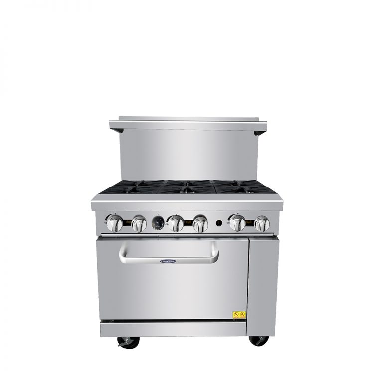 Atosa AGR-6B 36" Gas Range 6 Burner - NG