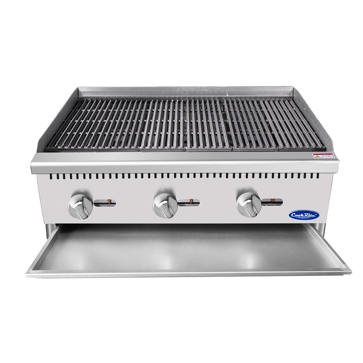 Atosa CookRite ATCB-36 HD 36" Char-rock Broiler