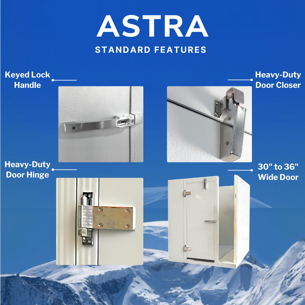 Astra Walk-in Cooler Features