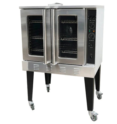 Cookline CC100 Single Deck Full Size Gas Convection Oven - 54,000 BTU