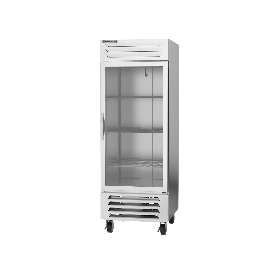 Beverage Air FB27HC-1G 1 Glass Door Bottom Mount Freezer