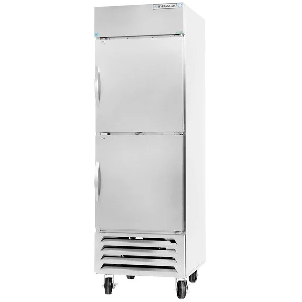 Beverage Air HBF23HC-1-HS 2 Solid Half-Door Bottom Mount Freezer 27"