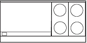 Imperial IR-4-G36T-E-CC 60" 4 Round Plate Electric Range with 24" Raised Radiant Broiler and (2) Convection Ovens