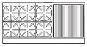 Imperial IR-6-RB24-XB-NG 60" 6 Burner Gas Range with 24" Raised Broiler, (1) Standard Oven and (1) Cabinet Base, Natural Gas