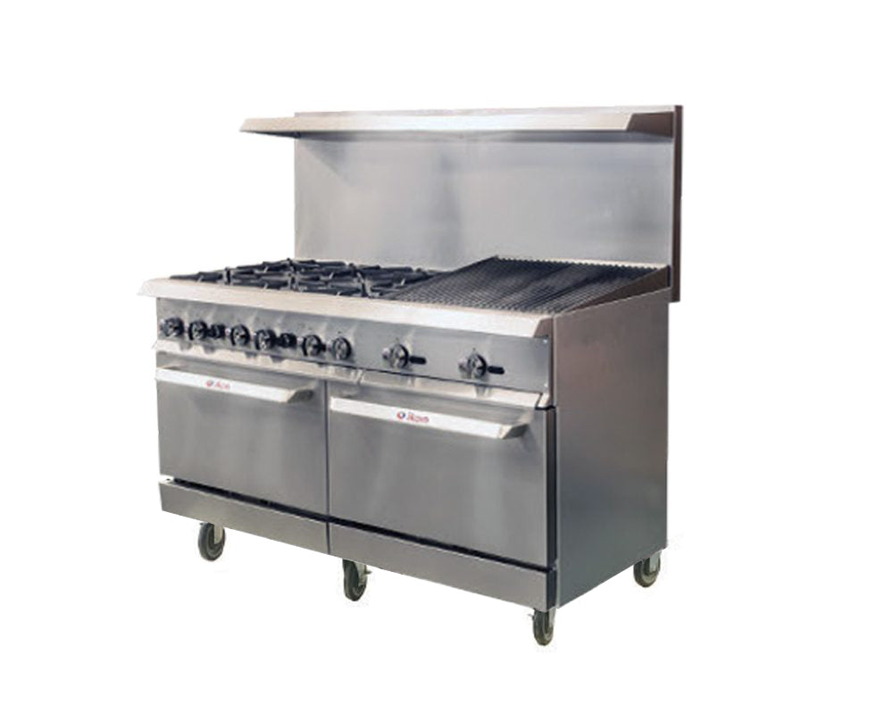 Ikon IR-6B-24RB-60 Gas Range