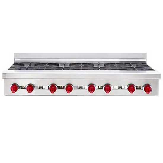 American Range ARHP-48-8 48” 8 Burner Countertop Range - NG