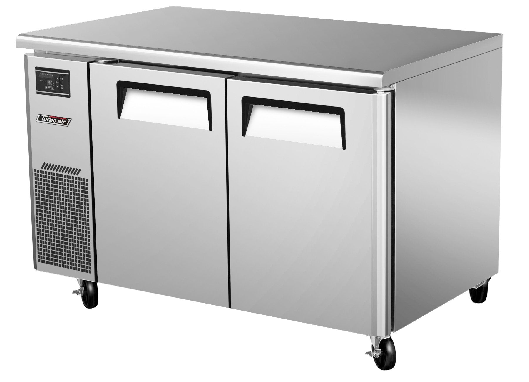 Turbo Air JUF-48S-N 2 Undercounter Freezer, Side Mount - Narrow