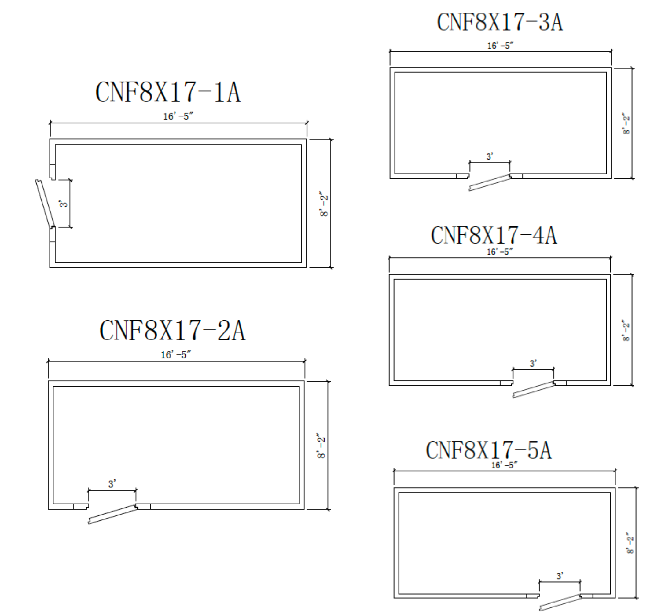 Astra 8 x 17 Walk-In Cooler No Floor