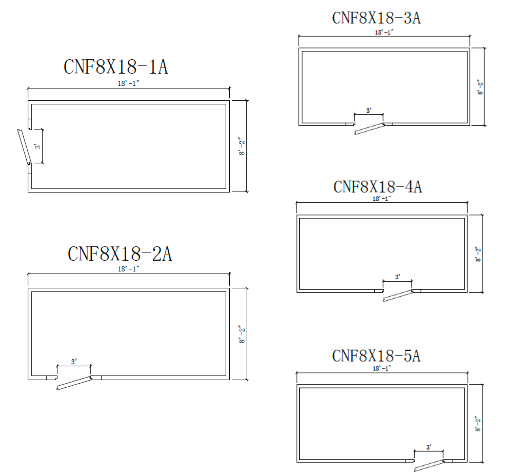 Astra 8 x 18 Walk-In Cooler No Floor