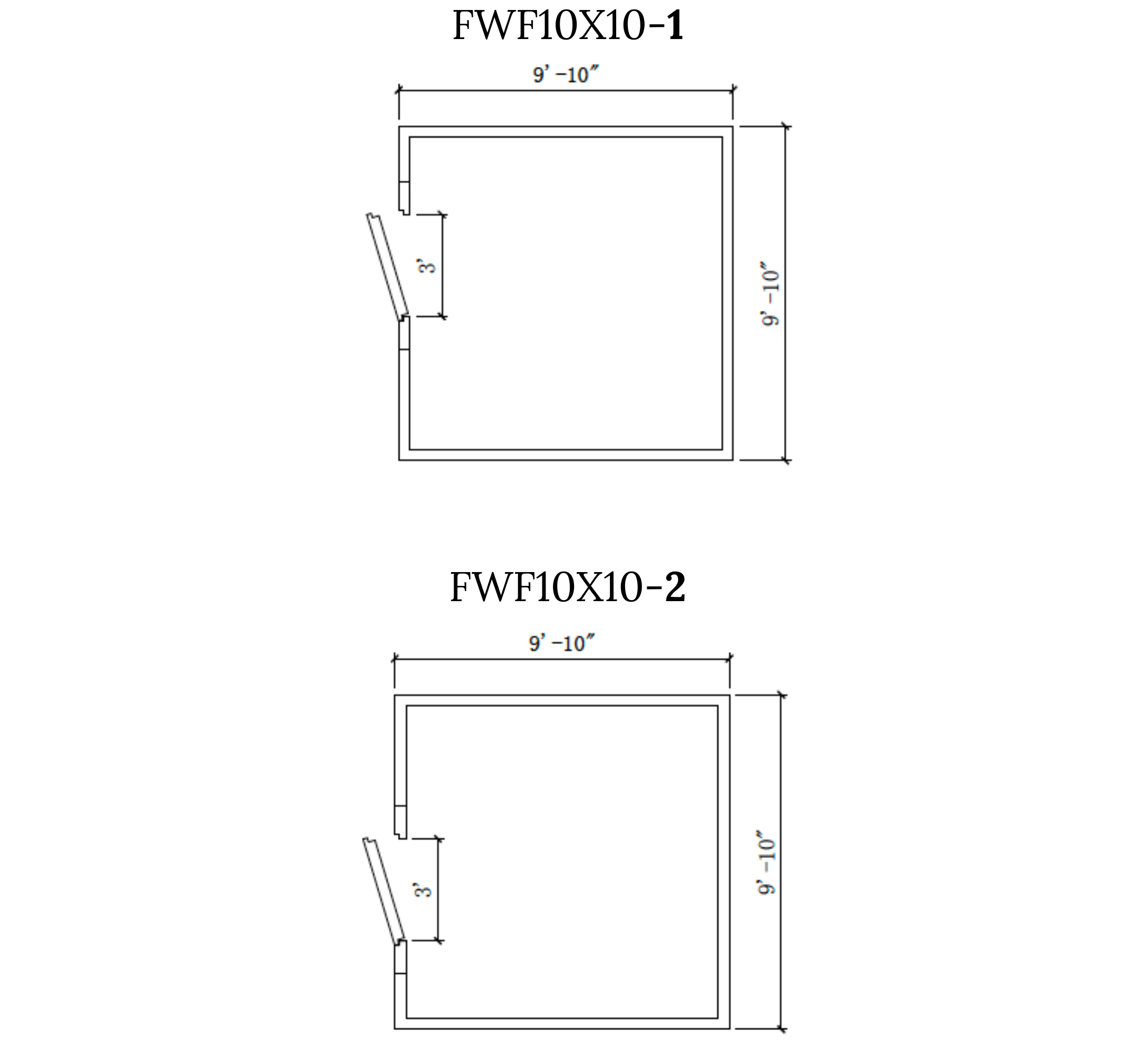 Astra 10 x 10 Walk-In Freezer with Floor