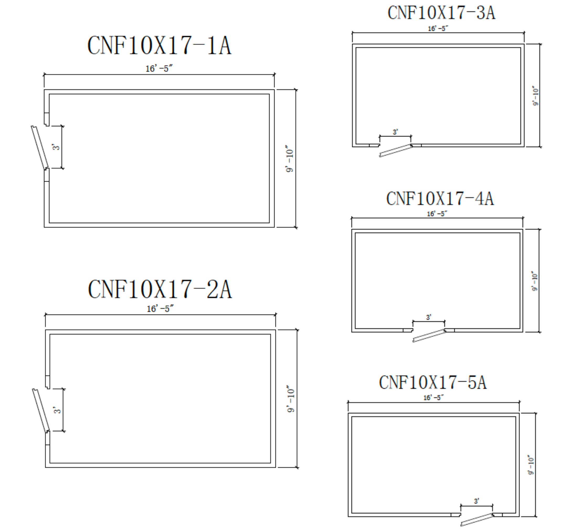 Astra 10 x 17 Walk-In Cooler No Floor