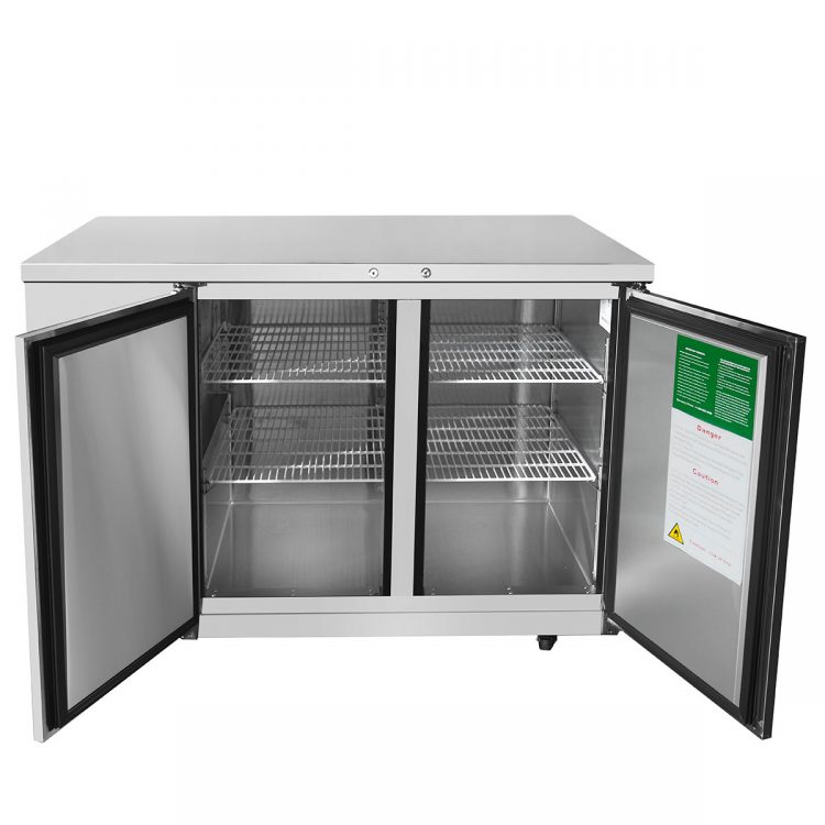 Atosa SBB69GRAUS1 69" Back Bar Cooler, S/S Exterior