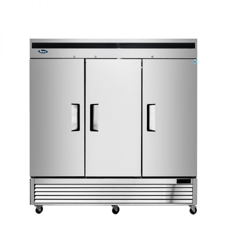 Atosa MBF8504GR Bottom Mount Three Door Reach-in Freezer