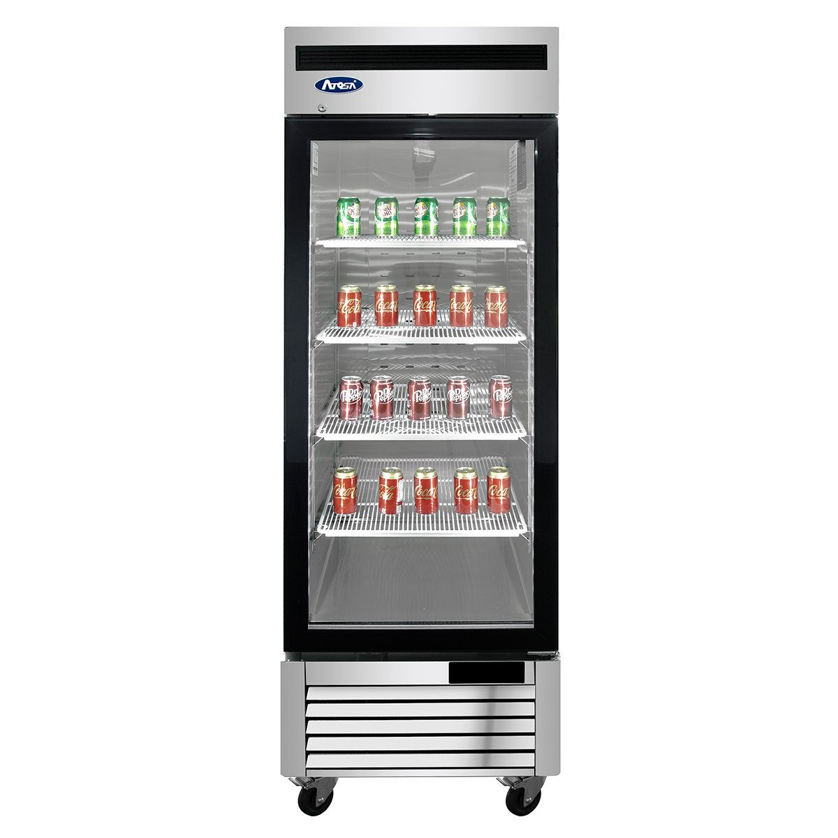 Atosa MCF8701GR Bottom Mount One Glass Door Freezer