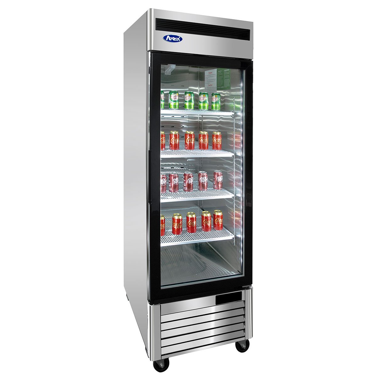 Atosa MCF8701GR Bottom Mount One Glass Door Freezer