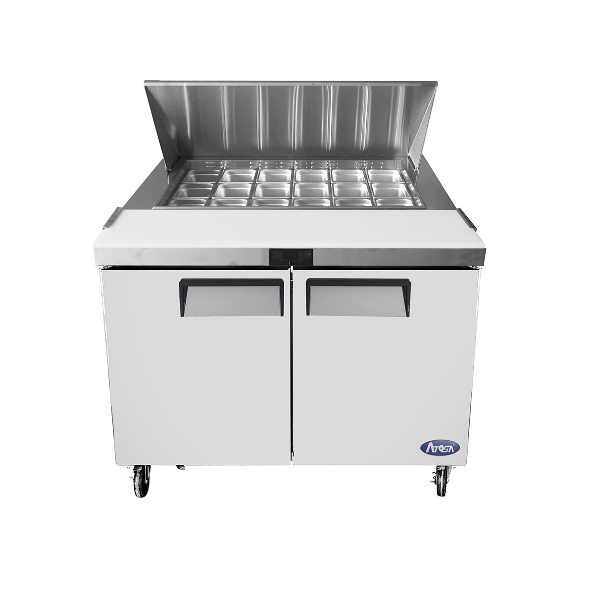 Atosa MSF8306GR 48" Mega Top Sandwich Prep. Table with 18 Pan