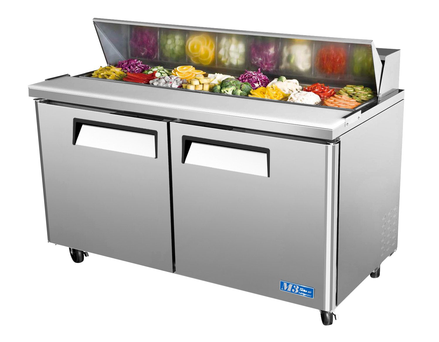 Turbo Air MST-60-N 2 Solid Doors Sandwich/Salad Unit