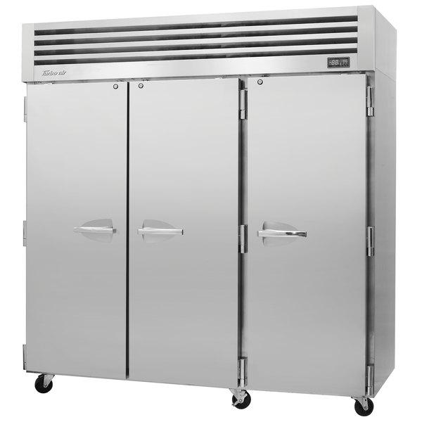 Turbo Air PRO-77F-N 3 Solid Doors Top Mount Freezer