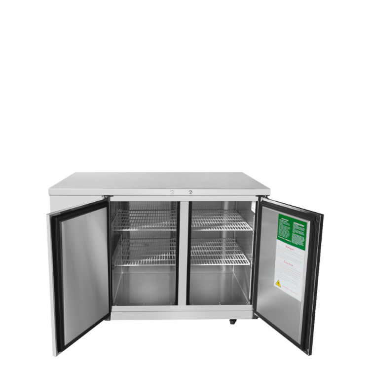 Atosa SBB48GRAUS1 48" Back Bar Cooler Shallow Depth, S/S Exterior