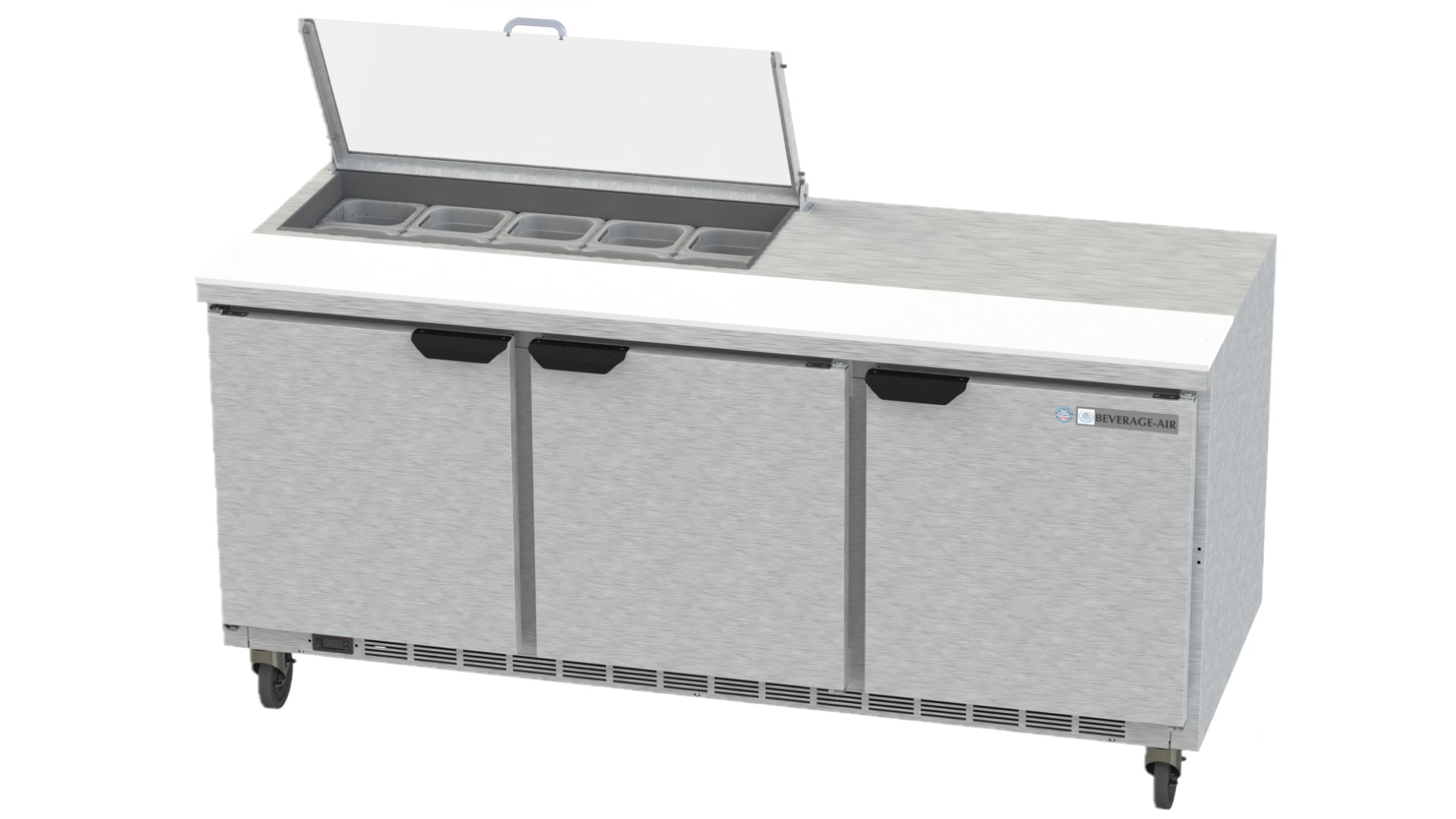 Beverage Air SPE72HC-10-CL Sandwich/Salad Prep Table 72"