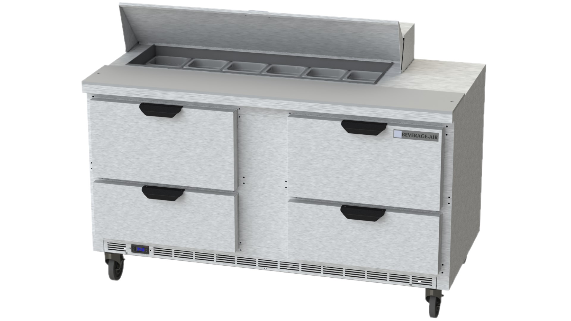 Beverage Air SPED60HC-12-4 Sandwich/Salad Prep Table 60"