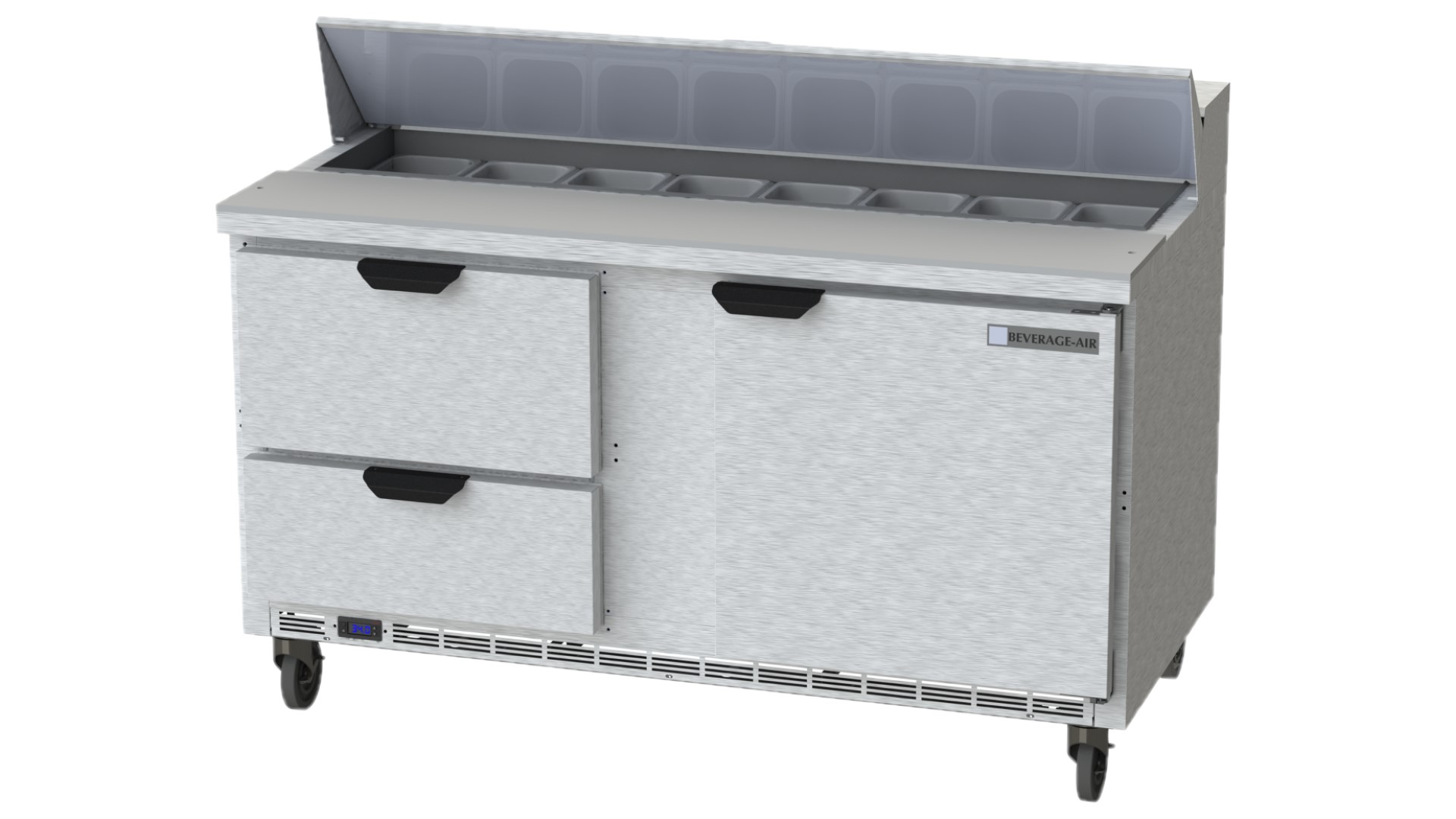 Beverage Air SPED60HC-16-2 Sandwich/Salad Prep Table 60"