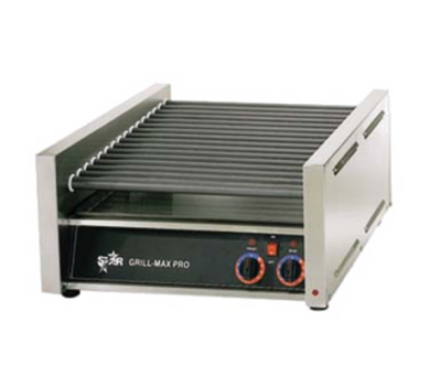 Star Grill-Max® 75C Roller Grill – Chrome Rollers – Analog Controls