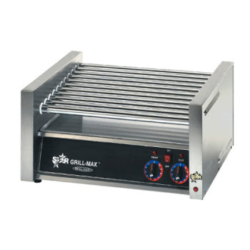 Star Grill-Max® 30C Roller Grill – Chrome Rollers – Analog Controls