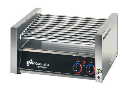 Star Grill-Max® 45C Roller Grill – Chrome Rollers – Analog Controls