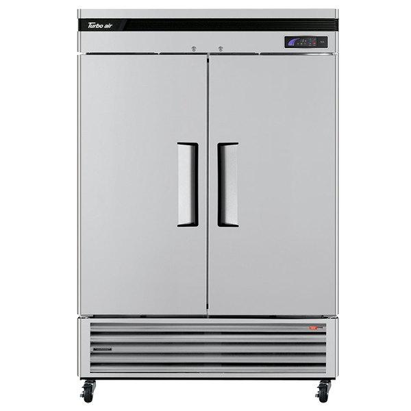 Turbo Air TSF-49SD-N 2 Solid Doors Freezer, Bottom Mount