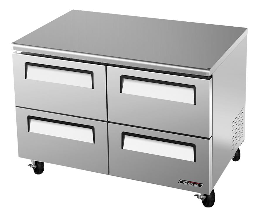 Turbo Air TUF-48SD-D4-N 4 Drawers Undercounter Freezer