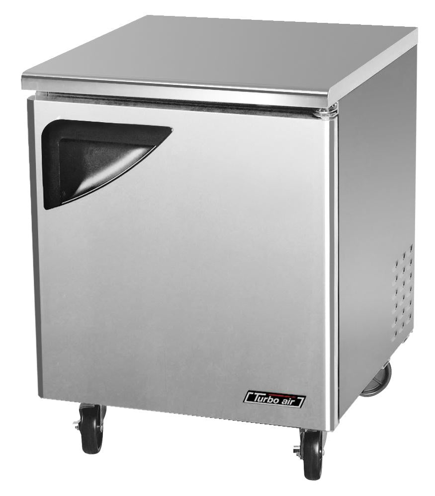 Turbo Air TUR-28SD-N 1 Solid Door Undercounter Refrigerator