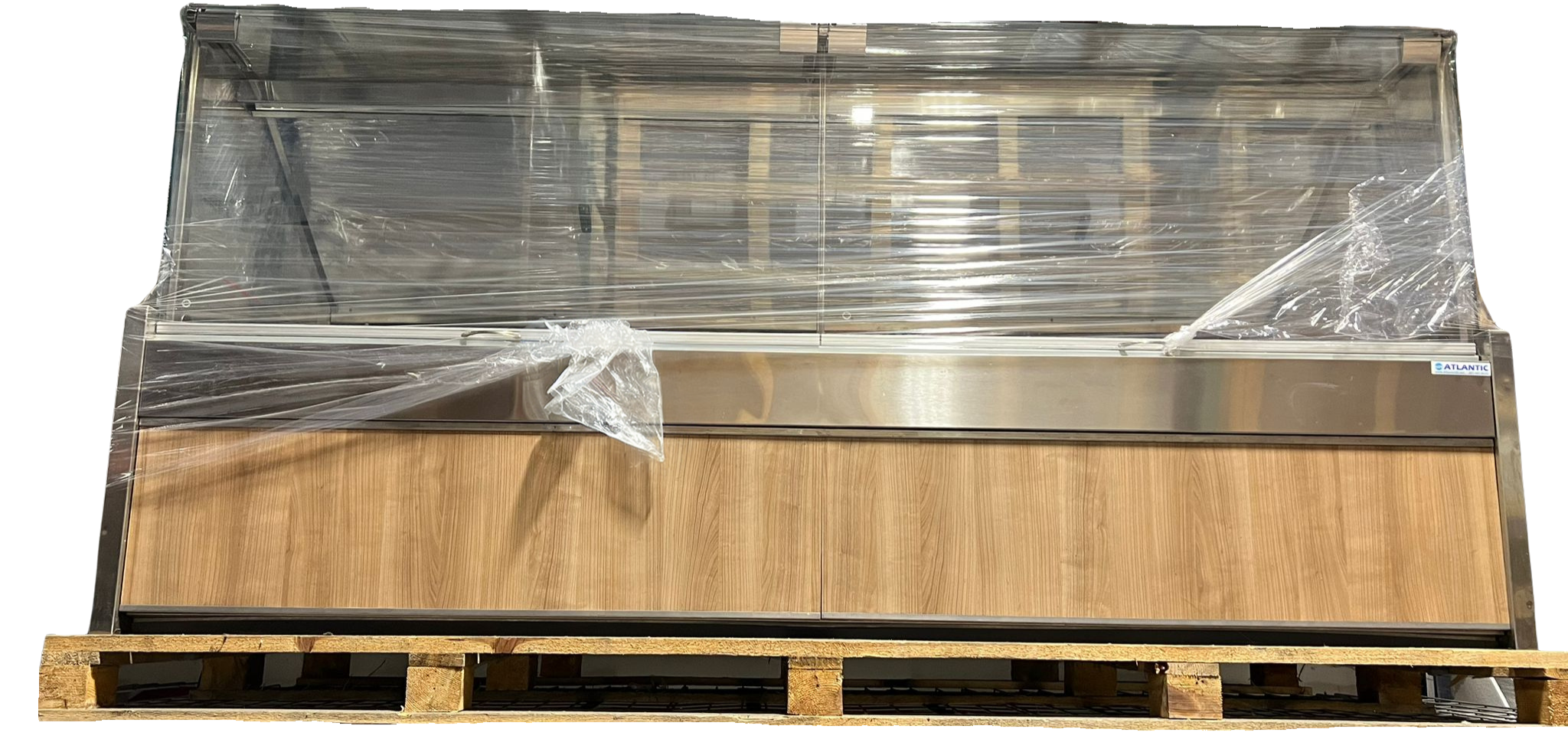 USED Atlantic® 8 ft. Deli Case, Remote, No Storage