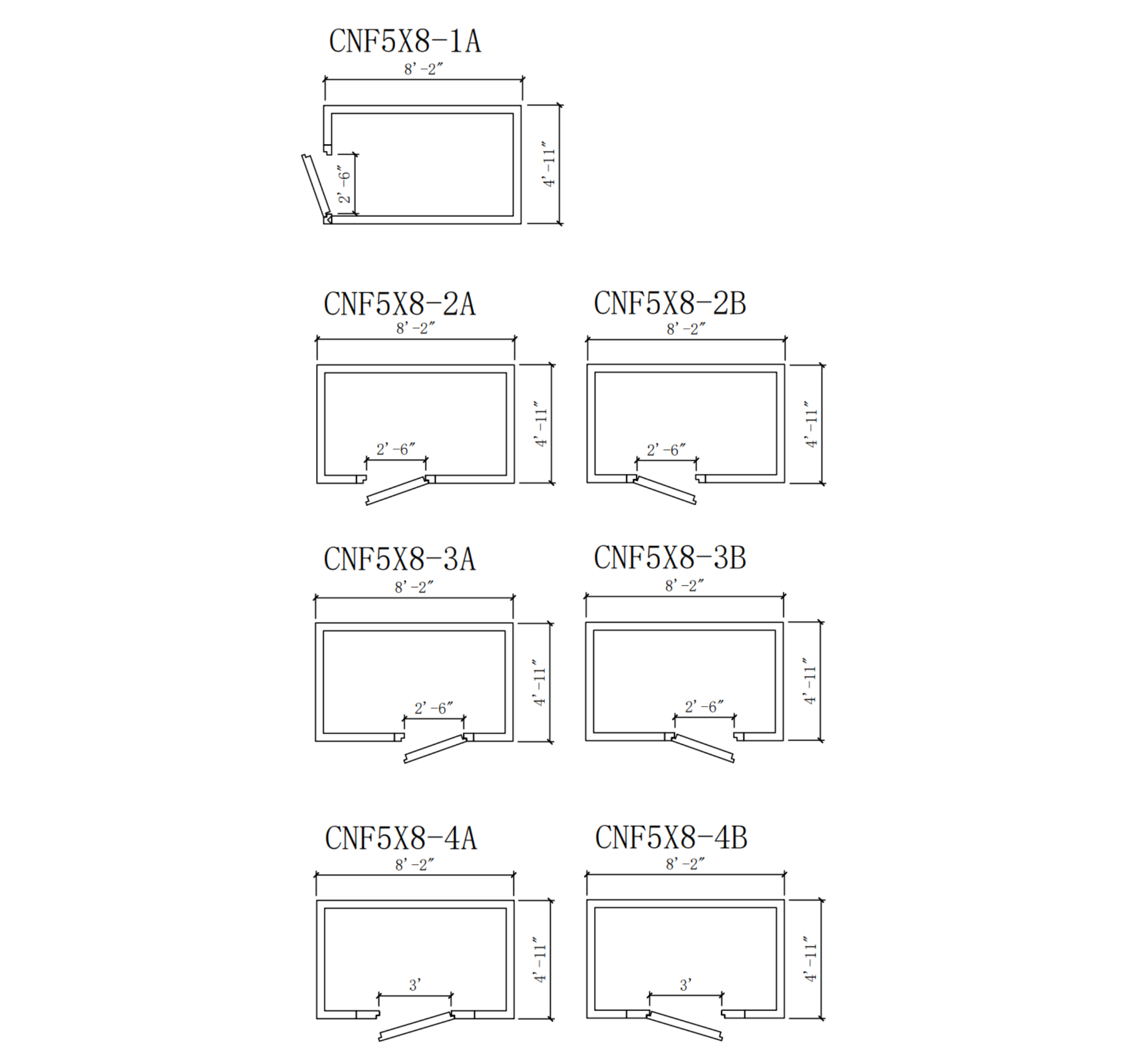 5' x 8' Astra Walk-In Cooler No Floor