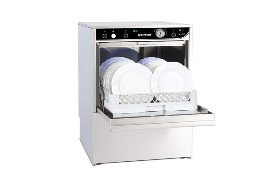 Jet-Tech X-33 Low-Temp undercounter dishwasher