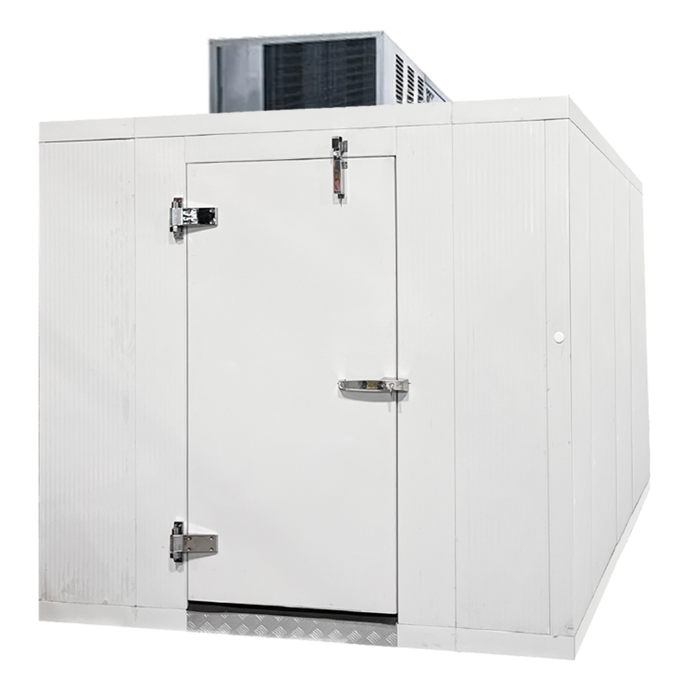 Astra 10 x 17 Walk-In Cooler with Floor + Top Mount Refrigeration