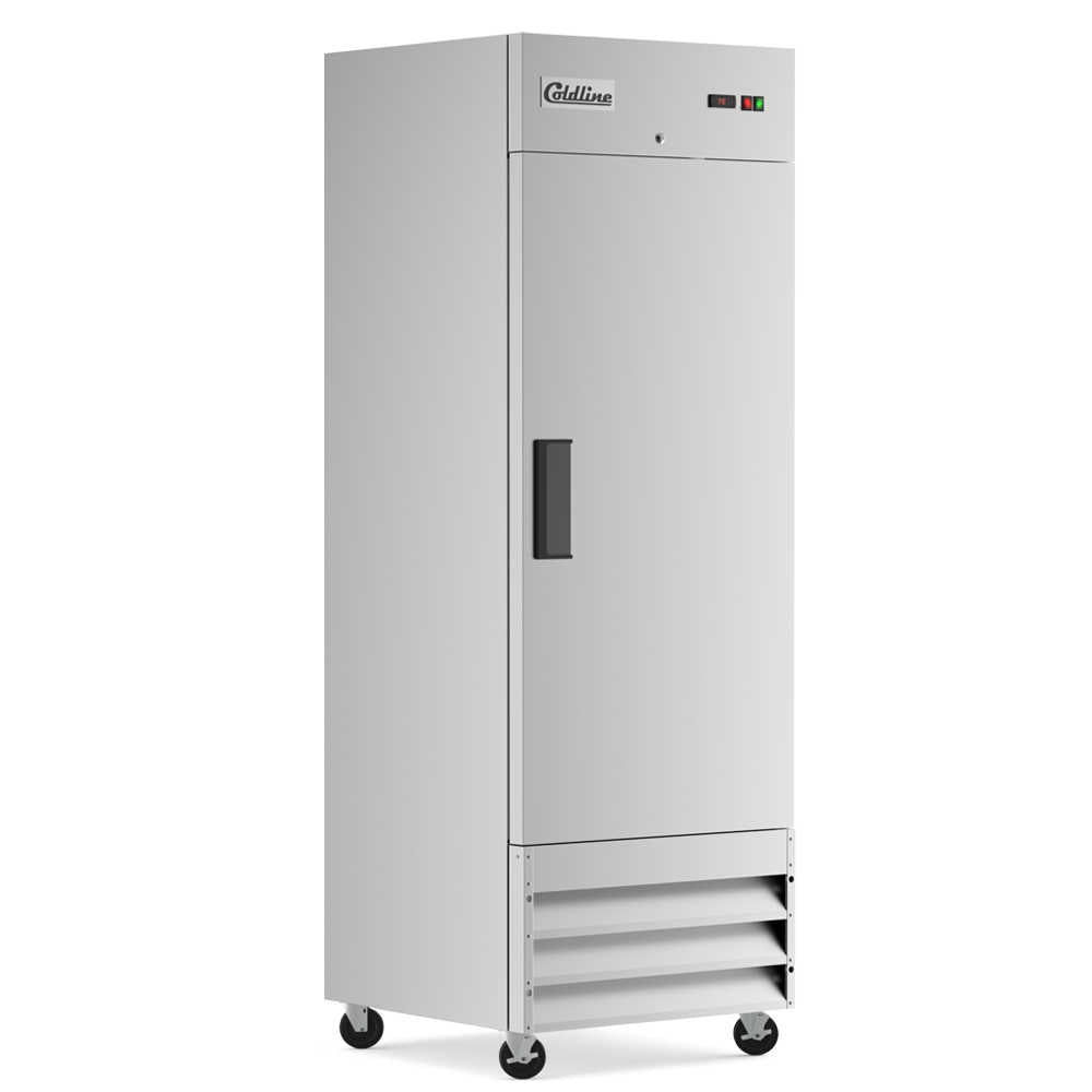 Coldline C19F 29" Solid Door Commercial Reach-in Freezer - Narrow Depth