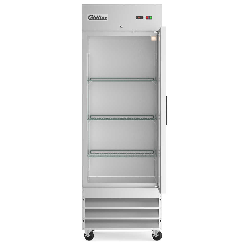 Coldline C19F 29" Solid Door Commercial Reach-in Freezer - Narrow Depth