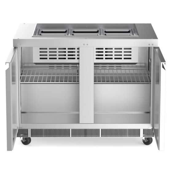 Coldline CBT-48 48" Stainless Steel Refrigerated Salad Bar, Buffet Table