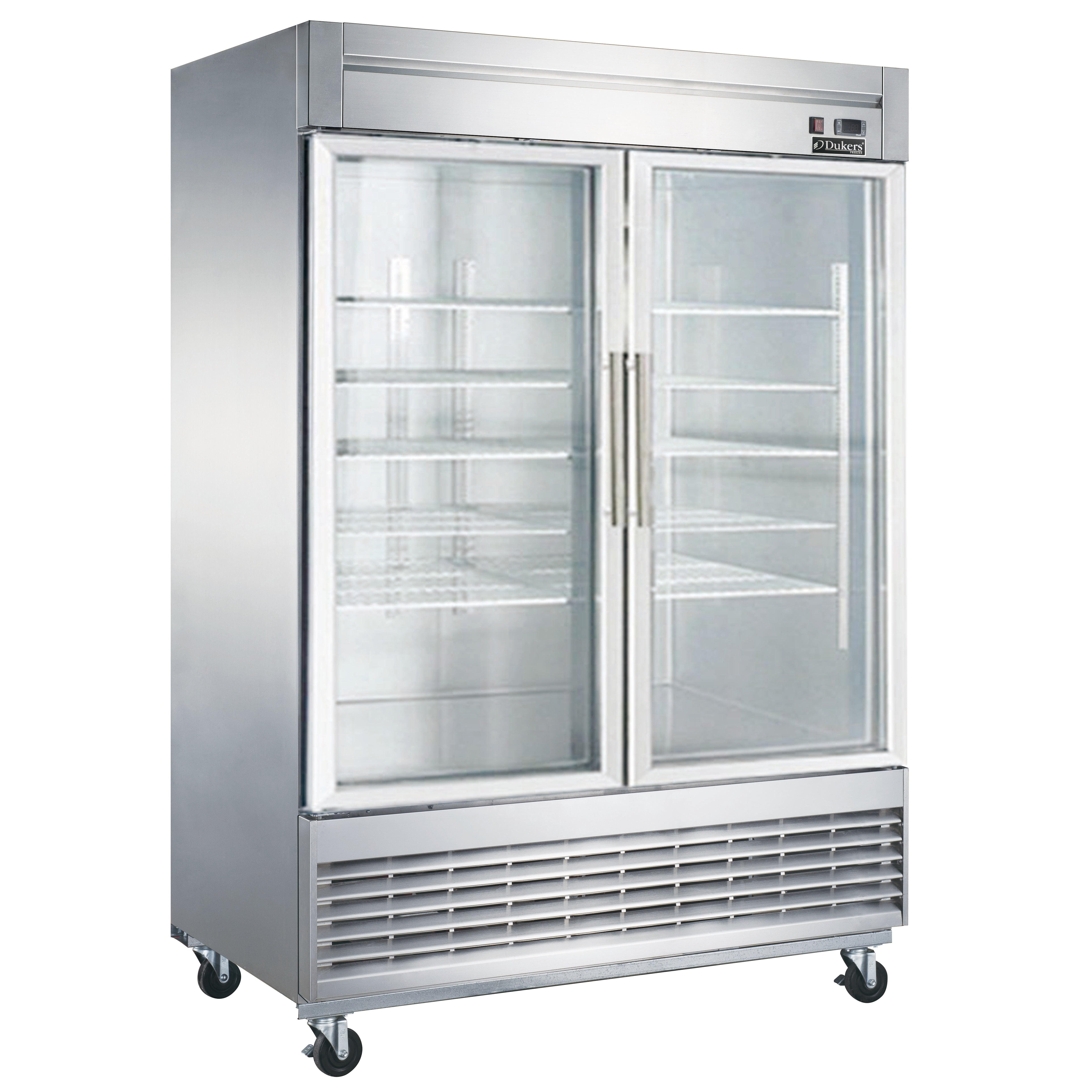 Dukers D55F-GS2	 Two Glass Door Freezer