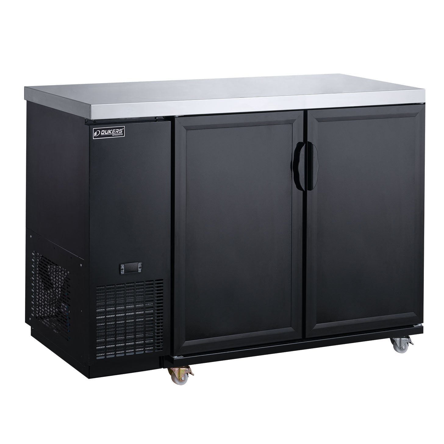 Dukers DBB48-M2 2-Door Bar and Beverage Cooler (Solid Doors)