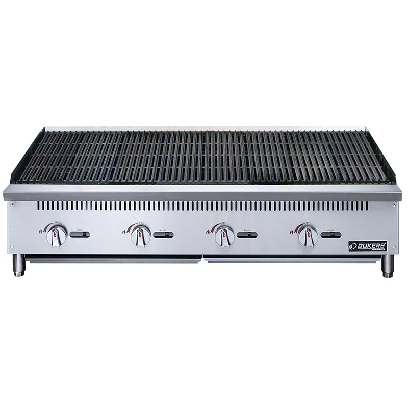 Dukers DCCB48 48 in. W Countertop Charbroiler